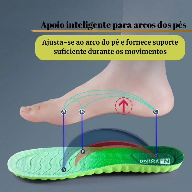 [PAGUE 1 LEVE 2] Tenis Ortopédico Confort Running + Palmilha Tecnológica Grátis