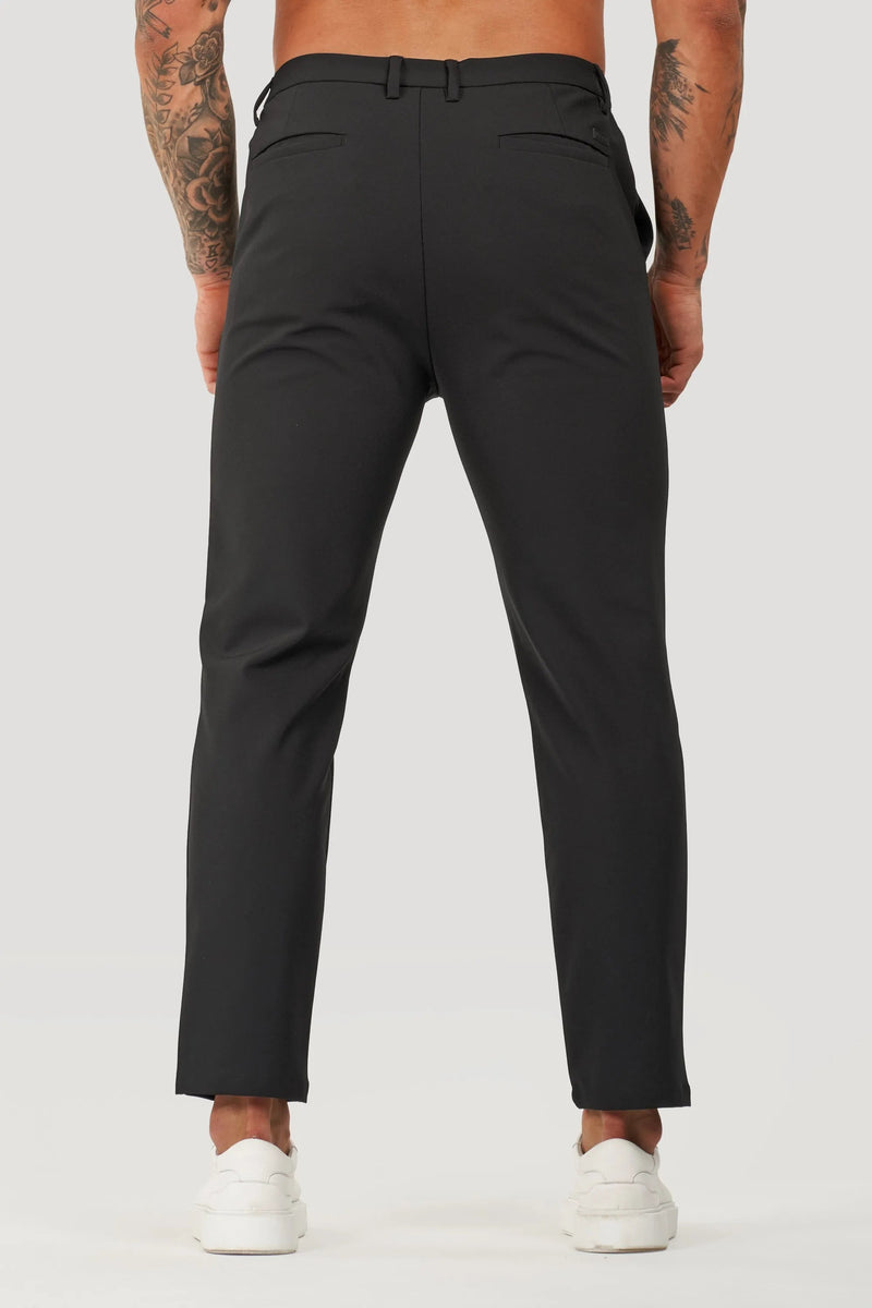 Calça Alfaiataria Masculina Tech Luca Preta