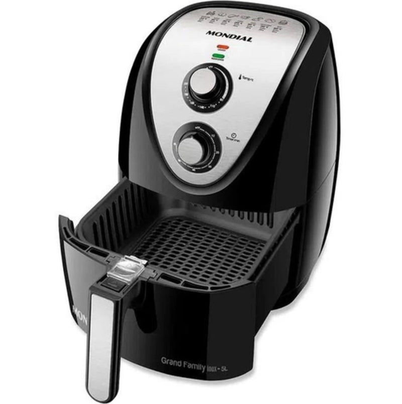 [PREÇO DE FÁBRICA] AirFryer Fritadeira Elétrica Family 4l 1500w + BRINDE [Guia de 70 Receitas]