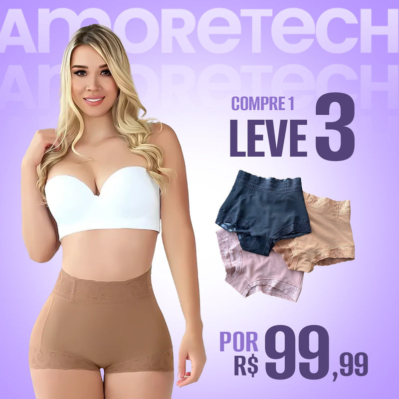 PROMOÇÃO DE ANIVERSÁRIO - Calcinhas Fit Shape - PAGUE 1 LEVE 3 + Frete grátis para todo o Brasil