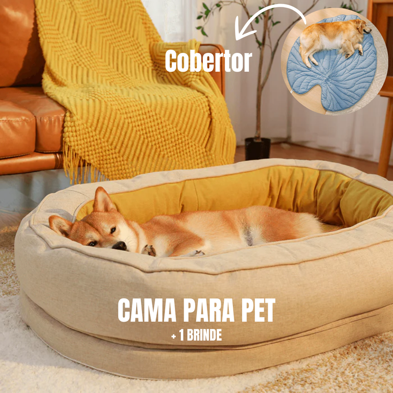 Cama Ortopédica para pet + 1 Brinde Incrível