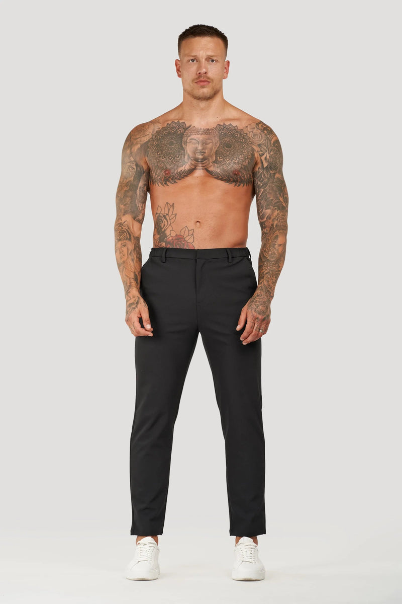 Calça Alfaiataria Masculina Tech Luca Preta